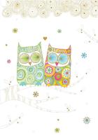 Opakowanie Karnet B6 + koperta Urodziny Sowy