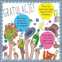 Opakowanie Karnet KW SH Gratulacje