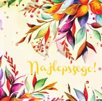 Opakowanie Karnet KW SH Liście