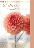 Opakowanie Karnet PR-371 Imieniny (kwiaty)
