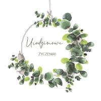 Opakowanie Karnet Swarovski kwadrat CL4003_PO Urodziny