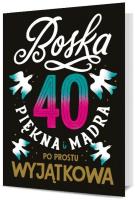 Opakowanie Karnet Urodziny 40 damskie K. B6-1901
