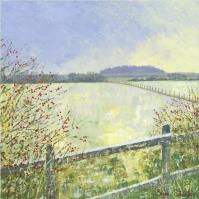 Opakowanie Karnet z kopertą Szron na polu