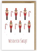 Opakowanie Kartka Boże Narodzenie Wesołych Świąt, eko K065