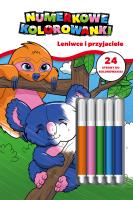 Koala. Numerkowe kolorowanki. Leniwce i... Autor: Opracowanie zbiorowe. SmakLiter.pl Okładka książki Koala. Numerkowe kolorowanki. Leniwce i..