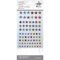 Opakowanie Kryształki samoprzylepne gwiazdki mix 84szt