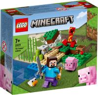 Lego MINECRAFT 21177 Zasadzka Creepera. Wydawca: LEGO(R). SmakLiter.pl Opakowanie Lego MINECRAFT 21177 Zasadzka Creepera