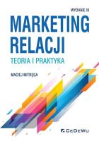 Okładka książki Marketing relacji - teoria i praktyka w.3