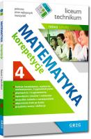 Matematyka - korepetycje, liceum cz.4. Autor: Grażyna Kiełczykowska. SmakLiter.pl Okładka książki Matematyka - korepetycje, liceum cz.4