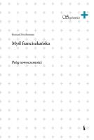 Myśl franciszkańska. Autor: Bernard Forthomme. SmakLiter.pl Okładka książki Myśl franciszkańska