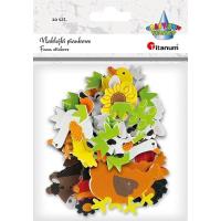 Opakowanie Naklejki piankowe zwierzęta gospodarskie mix 20szt