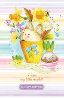 Notatnik ozdobny 105x165/64K kratka TW Królik. Wydawca: FreshMail. SmakLiter.pl Opakowanie Notatnik ozdobny 105x165/64K kratka TW Królik