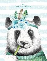 Opakowanie Notatnik ozdobny 128x1165/64K kratka Panda