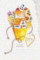 Opakowanie Notatnik ozdobny 143x210/64K linia Doniczka