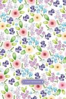 Opakowanie Notatnik ozdobny 143x210/96K kratka Kwiaty