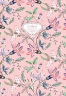 Opakowanie Notatnik ozdobny 143x210/96K linia Kwiaty
