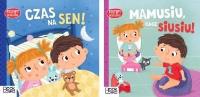 Pakiet: Mamusiu chcę siusiu + Czas na sen. Autor: Paulina Chmurska. SmakLiter.pl Okładka książki Pakiet: Mamusiu chcę siusiu + Czas na sen