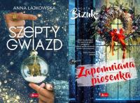 Pakiet: Szepty gwiazd/Zapomniana piosenka. Autor: Agata Bziuk, Łajkowska Anna. SmakLiter.pl Okładka książki Pakiet: Szepty gwiazd/Zapomniana piosenka