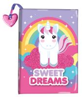 Opakowanie Pamiętnik brokatowy z serduszkiem Sweet Dreams KL10632