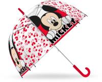 Parasolka przezroczysta automatyczna 46cm Mickey WD21897. Wydawca: Kids Euroswan. SmakLiter.pl Opakowanie Parasolka przezroczysta automatyczna 46cm Mickey WD21897