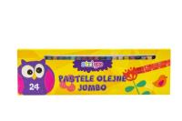 Pastele olejne Jumbo 24 kolory SSC030. Wydawca: Pukka Pads. SmakLiter.pl Opakowanie Pastele olejne Jumbo 24 kolory SSC030