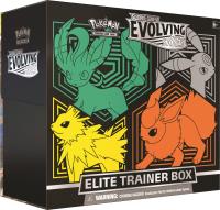 Opakowanie Pokemon TCG: 7.0 Sword and Shield Evolving Skies Elite Trainer Box   (Flareon Eevee)