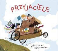 Przyjaciele. Autor: Benji Davies, Linda Sarah. SmakLiter.pl Okładka książki Przyjaciele