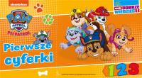 Okładka książki Psi Patrol. Dobrze wiedzieć. Pierwsze cyferki
