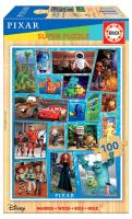 Puzzle 100 Bohaterowie bajek (Disney/Pixar) G3. Wydawca: Educa. SmakLiter.pl Opakowanie Puzzle 100 Bohaterowie bajek (Disney/Pixar) G3