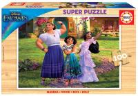 Puzzle 100 Nasze magiczne Encanto Disney (drewno). Wydawca: Educa. SmakLiter.pl Opakowanie Puzzle 100 Nasze magiczne Encanto Disney (drewno)