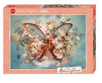 Puzzle 1000 Metamorfozy, Skrzydła nr.1. Wydawca: Heye. SmakLiter.pl Opakowanie Puzzle 1000 Metamorfozy, Skrzydła nr.1