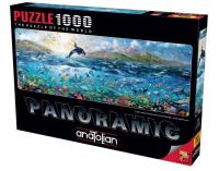 Puzzle 1000 Ocean pełen życia (Panorama). Wydawca: Anatolian. SmakLiter.pl Opakowanie Puzzle 1000 Ocean pełen życia (Panorama)