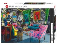 Puzzle 1000 Pokój z jeleniem, Norman O'Flynn. Wydawca: Heye. SmakLiter.pl Opakowanie Puzzle 1000 Pokój z jeleniem, Norman O'Flynn