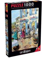 Puzzle 1000 Uliczni tancerze. Wydawca: Anatolian. SmakLiter.pl Opakowanie Puzzle 1000 Uliczni tancerze