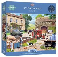 Opakowanie Puzzle 1000 Życie na farmie G3