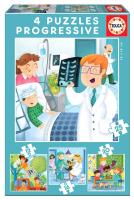 Puzzle 12+16+20+25 Kiedy dorosnę, chcę zostać.... Wydawca: Educa. SmakLiter.pl Opakowanie Puzzle 12+16+20+25 Kiedy dorosnę, chcę zostać...