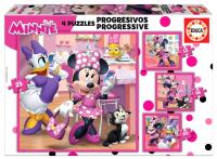 Puzzle 12+16+20+25 Myszka Minnie/Daisy G3. Wydawca: Educa. SmakLiter.pl Opakowanie Puzzle 12+16+20+25 Myszka Minnie/Daisy G3