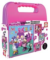 Puzzle 12+16+20+25 Myszka Minnie/Daisy (walizka). Wydawca: Educa. SmakLiter.pl Opakowanie Puzzle 12+16+20+25 Myszka Minnie/Daisy (walizka)