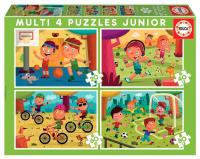 Puzzle 20+40+60+80 Sport G3. Wydawca: Educa. SmakLiter.pl Opakowanie Puzzle 20+40+60+80 Sport G3