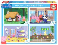 Puzzle 20+40+60+80 Świnka Peppa G3. Wydawca: Educa. SmakLiter.pl Opakowanie Puzzle 20+40+60+80 Świnka Peppa G3