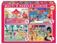 Puzzle 20+40+60+80 Zabawa G3. Wydawca: Educa. SmakLiter.pl Opakowanie Puzzle 20+40+60+80 Zabawa G3