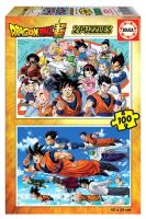 Puzzle 2x100 Dragon Ball Super G3. Wydawca: Educa. SmakLiter.pl Opakowanie Puzzle 2x100 Dragon Ball Super G3