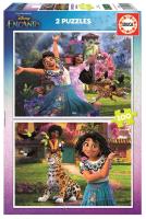 Puzzle 2x100 Nasze magiczne Encanto - Disney G3. Wydawca: Educa. SmakLiter.pl Opakowanie Puzzle 2x100 Nasze magiczne Encanto - Disney G3