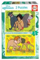 Puzzle 2x48 Księga dżungli G3. Wydawca: Educa. SmakLiter.pl Opakowanie Puzzle 2x48 Księga dżungli G3