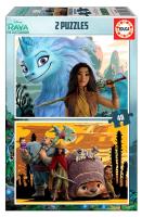 Puzzle 2x48 Raya i ostatni smok G3. Wydawca: Educa. SmakLiter.pl Opakowanie Puzzle 2x48 Raya i ostatni smok G3
