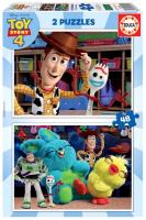 Puzzle 2x48 Toy Story 4 G3. Wydawca: Educa. SmakLiter.pl Opakowanie Puzzle 2x48 Toy Story 4 G3
