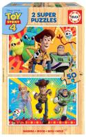 Puzzle 2x50 Toy Story 4 (drewniane) G3. Wydawca: Educa. SmakLiter.pl Opakowanie Puzzle 2x50 Toy Story 4 (drewniane) G3