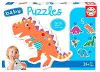 Puzzle 3-5 Dinozaury G3. Wydawca: Educa. SmakLiter.pl Opakowanie Puzzle 3-5 Dinozaury G3