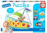 Puzzle 3-5 Transport G3. Wydawca: Educa. SmakLiter.pl Opakowanie Puzzle 3-5 Transport G3