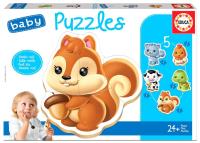 Puzzle 3-5 Zwierzęta G3. Wydawca: Educa. SmakLiter.pl Opakowanie Puzzle 3-5 Zwierzęta G3